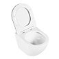 Унитаз подвесной с сиденьем BelBagno UNO BB3105CHR/SC + Система инсталляции для унитазов BelBagno BB002-80 с кнопкой смыва BB005-PR-CH