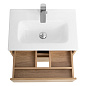 Тумба с раковиной подвесная Belbagno KRAFT 39-500, Rovere Nebrasca Nature, 510х390х515, KRAFT 39-500/390-2C-SO-RNN/BB500/390ETL