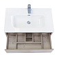 Тумба с раковиной подвесная Belbagno KRAFT 800, Rovere Galifax Bianco, 800x460x500, KRAFT-800-1C-SO-RGB/BB800ETL