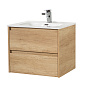 Тумба с раковиной подвесная Belbagno KRAFT 700, Rovere Nebrasca Nature, 710х460х515, KRAFT-700-2C-SO-RNN/BB700ETL