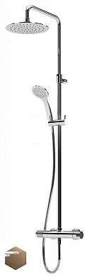 Душевая стойка Cezares LEAF-CDA-30-L-SS