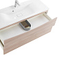 Тумба с раковиной подвесная BelBagno Marino 1100, Rovere Grigio, 1100x450x500, MARINO-1100-2C-SO-RG-P/BB1100/450-LV-MR-PR