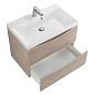 Тумба с раковиной подвесная BelBagno Marino 700 Rovere Grigio, 700x450x500, MARINO-700-2C-SO-RG-P/BB700/450-LV-MR-AST