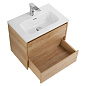 Тумба с раковиной подвесная Belbagno KRAFT 39-500, Rovere Nebrasca Nature, 510х390х515, KRAFT 39-500/390-2C-SO-RNN/BB500/390ETL