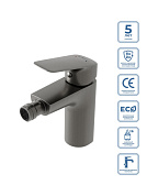 Смеситель для биде без донного клапана BelBagno DUE-BD-GM-W0