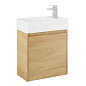 Тумба с раковиной подвесная Belbagno KRAFT MINI 500, Rovere Nebrasca Nature, 494х256х500, KRAFT MINI-500/260-1A-SO-RNN-R/7045-KL