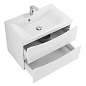 Тумба с раковиной подвесная BelBagno Marino 650 Bianco Lucido, 650x450x530, MARINO-650-2C-SO-BL-P/BB650/450-LV-MR-PR