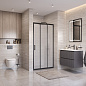 Душевая дверь BelBagno UNO-195-BF-3-100-P-NERO