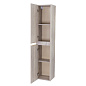Колонна подвесная BelBagno KRAFT, 330x300x1600, Rovere Galifax Bianco, KRAFT-1600-2A-SC-RGB-L, левосторонняя