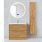 ACQUA База под раковину напольная с двумя выкатными ящиками, Rovere Rustico, 1000x450x850, ACQUA-1000-2C-PIA-RR