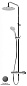 Душевая стойка Cezares LEAF-CDA-30-L-MM