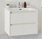 KRAFT 39 База под раковину с двумя выкатными ящиками, Bianco Opaco, 710х390х515, KRAFT 39-700/390-2C-SO-BO