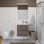Тумба с раковиной подвесная BelBagno UNO-700-2C-SO-СO Бежевый матовый, раковина белая BB-8099-70