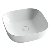 Умывальник чаша накладная квадратная Ceramica Nova Element 415*415*145мм