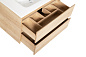 Тумба с раковиной подвесная Belbagno KRAFT 900, Rovere Nebrasca Nature, 910х460х515, KRAFT-900-2C-SO-RNN/BB900ETL