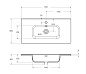Тумба напольная с раковиной BelBagno KRAFT39-800, KRAFT39-800/390-2C-PIA-RT/BB800/390ETL