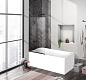Душевая шторка на ванну BELBAGNO UNO-V-1-90/150-C-NERO