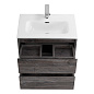 Тумба с раковиной подвесная Belbagno KRAFT 39-500, Pino Pasadena, 510х390х515, KRAFT 39-500/390-2C-SO-PP/BB500/390ETL