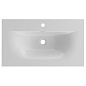 Тумба с раковиной подвесная BelBagno UNO-800-1C-SO-VO Еловый матовый, раковина белая BB-8099-80
