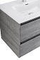 Тумба с раковиной подвесная Belbagno KRAFT 700, Cemento Grigio, 710х460х515, KRAFT-700-2C-SO-CG/BB700ETL