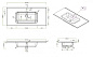 Раковина керамическая Belbagno BB1000ETL