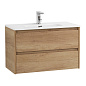 Тумба с раковиной подвесная Belbagno KRAFT 39-800, Rovere Nebrasca Nature, 810х390х515, KRAFT 39-800/390-2C-SO-RNN/BB800/390ETL