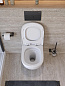Унитаз подвесной безободковый с сиденьем и смывом ТОРНАДО BelBagno МАРИНА (MARINO-TOR) BB7026CH-TOR/SC