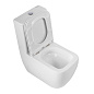 Унитаз-компакт безободковый с сиденьем и смывом ТОРНАДО BelBagno БЛЕСК (LUCE) BB2197CP-TOR/SC+BB2197T