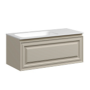 Very База под раковину подвесная с одним выкатным ящиком, 995х445х406 Beige Soft VR100LCE левосторонняя