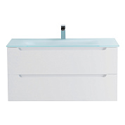 Тумба с раковиной подвесная Belbagno ETNA 900, Bianco Opaco, 910х460х515, ETNA-900-2C-SO-BO-P/BB910/465-LV-VTR-BO