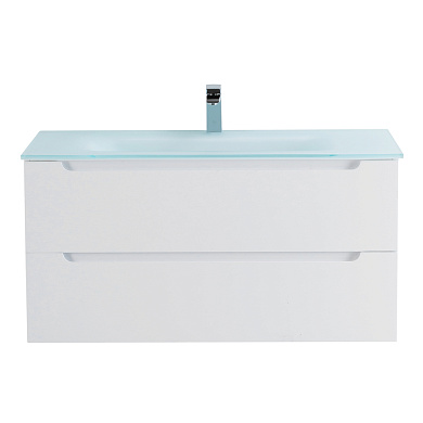 Тумба с раковиной подвесная Belbagno ETNA 900, Bianco Opaco, 910х460х515, ETNA-900-2C-SO-BO-P/BB910/465-LV-VTR-BO