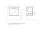 Тумба с раковиной подвесная BelBagno Marino 650 Rovere Grigio, 650x450x530, MARINO-650-2C-SO-RG-P/BB650/450-LV-MR-PR