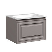 Very База под раковину подвесная с одним выкатным ящиком, 590х445х406 Doha Soft VR60SM