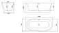 Ванна акриловая угловая Belbagno BB410-1500-780-L