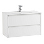 Тумба с раковиной подвесная Belbagno KRAFT 39-800, Bianco Opaco, 810х390х515, KRAFT 39-800/390-2C-SO-BO/BB800/390ETL