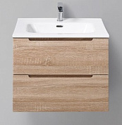 ETNA База под раковину с двумя выкатными ящиками, Rovere Bianco, 810х460х515, ETNA-800-2C-SO-WO-P