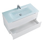 Тумба с раковиной подвесная Belbagno ETNA 1000, Bianco Lucido, 1010х460х515, ETNA-1000-2C-SO-BL-P/BB1010/465-LV-VTR-BL