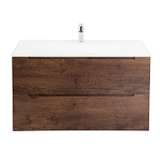 Тумба с раковиной подвесная Belbagno ETNA 900, Rovere Moro, 910х460х515, ETNA-900-2C-SO-RW-P/BB910/465-LV-VTR-BL