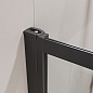 Душевая шторка на ванну CEZARES SLIDER-FIX-VF-11-90/150-C-NERO