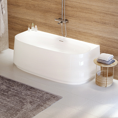 Акриловая ванна пристенная CEZARES ЛЮКС (LUX) CZR-LUX-WALL-170-80-58