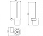 Ершик Art&Max Verona Push AM-M-030-CR