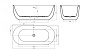 Ванна акриловая отдельностоящая Belbagno BB706-1700-770