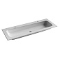 Умывальник накладной 2отверстия под смеситель Ceramica Nova Element 1210*457*137 CN7016