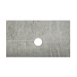 Столешница из керамогранита под накладную раковину Belbagno 1000x460 Marmo Grigio Lucido, KEP-100-MGL-W0