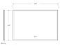 Зеркало с подсветкой, голосовым управлением и подогревом BelBagno SPC-GRT-1200-800-LED-TCH-SND