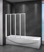 Душевая шторка на ванну CEZARES RELAX-V-4-100/140-C-Bi