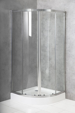 Душевой уголок BELBAGNO DUE-R-2-90-P-Cr