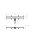 Душевой лоток CEZARES SLIDER 80 см, SLIDER-LD-80-Cr хром