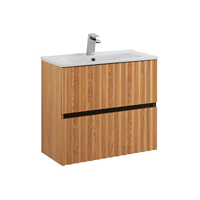 ELEGANT База под раковину подвесная с двумя выкатными ящиками, 60 см AM-ELEGANT-600-2C-SO-BR-P бран