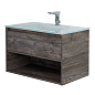 Тумба с раковиной подвесная Belbagno KRAFT 800, Pino Pasadena, 800x460x500, KRAFT-800-1C-SO-PP/BB810/465-LV-VTR-BL